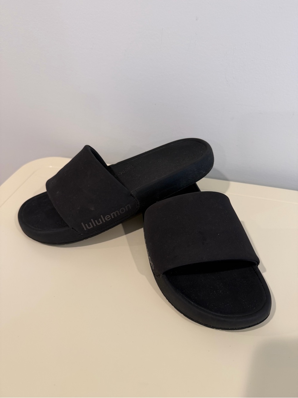 lululemon athletica Black Slip-On Ballet Flats
